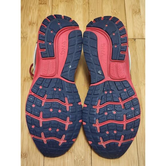 Brooks Trace 2 Texas Flag Sneakers Men Size 8.5 Red White Blue Comfort Shoes USA - Picture 8 of 10